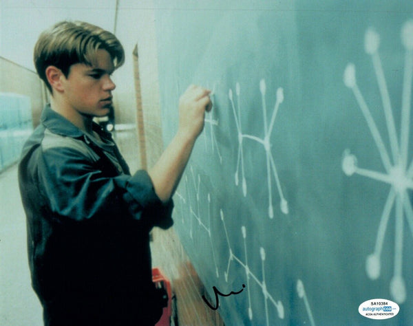 Matt Damon Signed Autographed 8x10 Photo Good Will Hunting COA ACOA