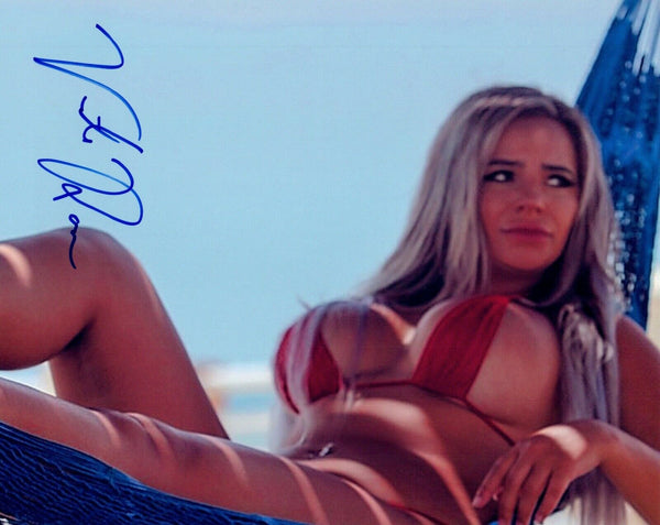 Victoria Rose Signed Autographed 8x10 Photo Playboy Model COA