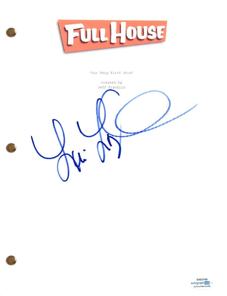 Lori Loughlin Signed Autograph Full House Pilot Script Screenplay ACOA COA
