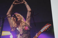 Courtney Love Signed Autographed 11x14 Photo HOLE Kurt Cobain's Wife Beckett COA