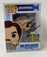 Will Ferrell Signed Funko Pop Anchorman Ron Burgundy 946 Autograph Beckett COA