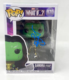 Zoe Saldana Signed Gamora Funko Pop What If Guardians of The Galaxy Beckett COA