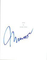 Michael Moore Signed Autograph SICKO Full Movie Script COA VD