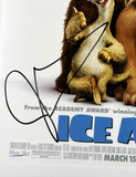 John Leguizamo Signed Ice Age Movie Poster 12x18 Photo Autograph Beckett COA