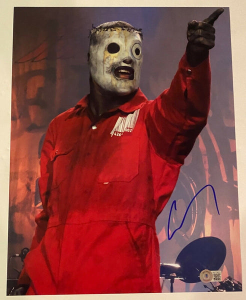 Corey Taylor Signed Autograph 11x14 Photo Slipknot Stone Sour Proof Beckett COA