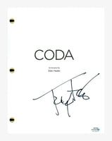 Troy Kotsur Signed Autographed CODA Movie Script Full Screenplay ACOA COA