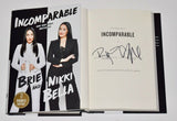 Brie Bella & Nikki Signed Autograph Incomparable HC Book The Bella Twins WWE COA