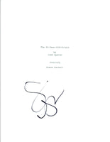 Steve Carell Signed Autographed THE 40 YEAR OLD VIRGIN Movie Script COA VD