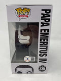 Tobias Forge Ghost Signed Funko Pop Papa Emeritus IV 336 Autograph Beckett COA