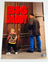 Adam Sandler Signed Big Daddy Movie Poster Photo 12x18 Autograph Beckett COA