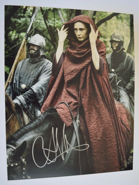 Carice Van Houten Signed Autographed 11x14 Photo GAME OF THRONES COA VD