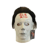 Nick Castle Signed Autograph Michael Myers Mask Halloween The Shape Beckett COA