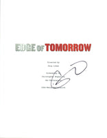 Emily Blunt Signed Autographed EDGE OF TOMORROW Full Movie Script COA VD