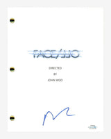 Nicolas Cage Signed Autographed FACE/OFF Movie Script Screenplay ACOA COA