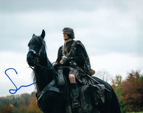 Sam Heughan Signed Autographed 8x10 Photo Outlander COA VD