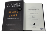 Jordan B. Peterson Signed Beyond Order 12 More Rules For Life Book Beckett COA