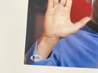 Leonard Nimoy Signed Autograph 11x14 Photo Star Trek Spock LLAP Beckett BAS COA