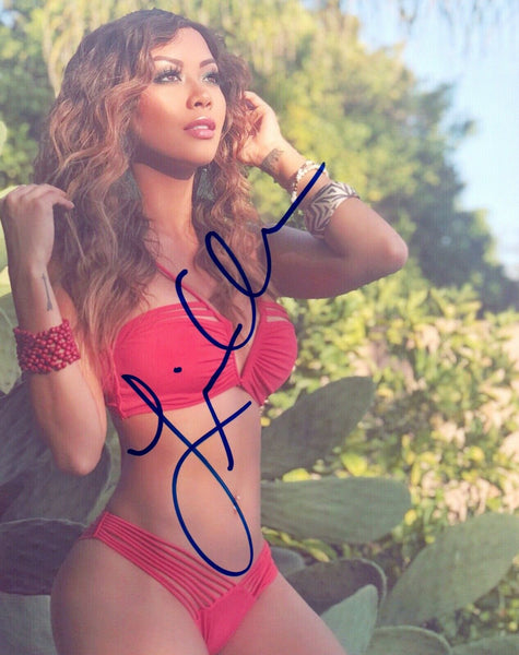 Liane V LianeV Signed Autograph 8x10 Photo Actress Model COA