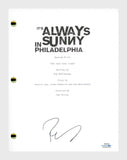 Rob McElhenney Signed IT'S ALWAYS SUNNY IN PHILADELPHIA Jihad Ep202 Script ACOA