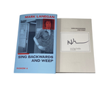 Mark Lanegan Signed Sing Backwards and Weep Hardcover 1st Ed Book Mad Season COA