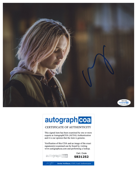 Odessa Young Signed Autographed 8x10 Photo The Daughter Actress ACOA COA