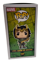 Matt Damon Signed Funko Pop Loki Agent of Asgard Thor Avengers Autograph BAS COA