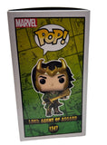 Matt Damon Signed Funko Pop Loki Agent of Asgard Thor Avengers Autograph BAS COA