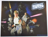 Bob Bergen Signed Autograph 11x14 Photo Voice Actor Star Wars Robot Chicken COA
