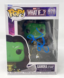 Zoe Saldana Signed Gamora Funko Pop What If Guardians of The Galaxy Beckett COA