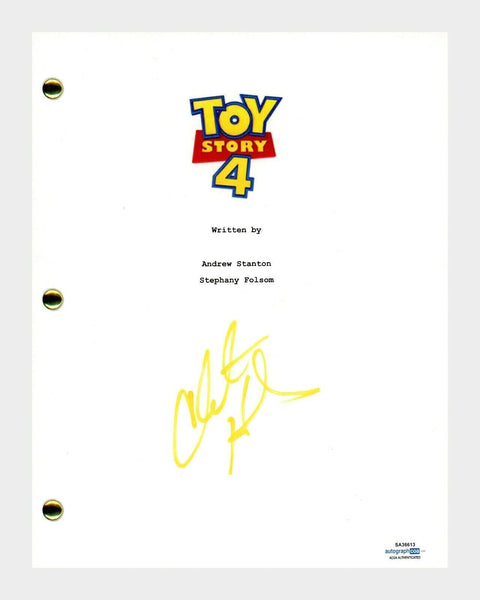 Christina Hendricks Signed Autographed TOY STORY 4 Movie Script ACOA COA