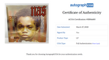 Nas Signed Illmatic Vinyl Record Album LP Nasir Jones Rapper Autograph ACOA COA
