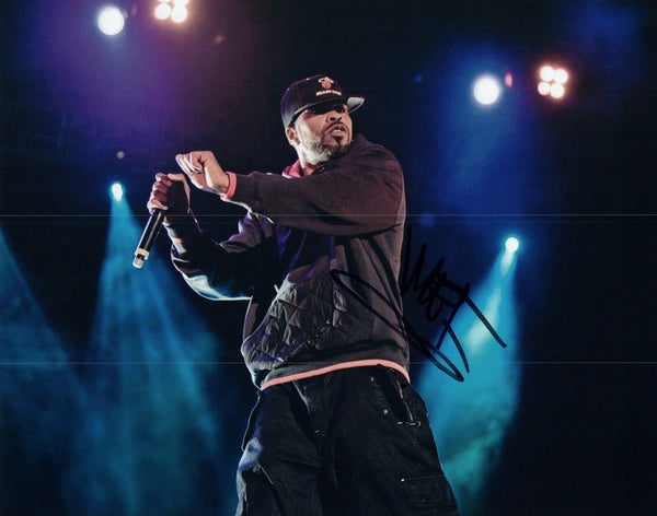 Method Man Signed Autographed 8x10 Photo WU TANG CLAN Hip Hop Rapper COA
