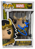 Matt Damon Signed Funko Pop Loki Agent of Asgard Thor Avengers Autograph BAS COA