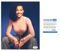 Amandla Stenberg Signed Autograph 8x10 Photo The Acolyte Star Wars ACOA COA