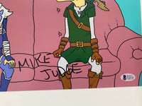 Mike Judge Signed Autographed 11x14 Photo Beavis and Butt-Head Beckett BAS COA