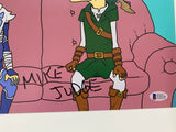 Mike Judge Signed Autographed 11x14 Photo Beavis and Butt-Head Beckett BAS COA
