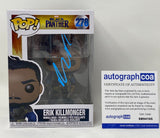 Michael B. Jordan Signed Funko Pop Black Panther Erik Killmonger 278 ACOA COA