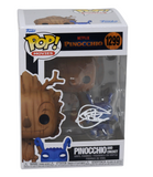 Gregory Mann Signed Autograph Funko Pop Pinocchio Guillermo Del Toro Beckett COA