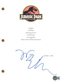 Jeff Goldblum Signed Autograph Jurassic Park Movie Script Screenplay Beckett COA