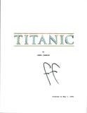 Frances Fisher Signed Autographed TITANIC Full Movie Script COA