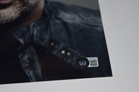 Jeffrey Dean Morgan Signed Autographed 11x14 Photo Supernatural Beckett BAS COA