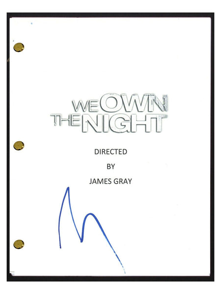 Joaquin Phoenix Signed Autographed We Own The Night Movie Script Screenplay COA