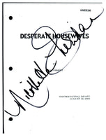 Nicollette Sheridan Signed Autographed DESPERATE HOUSEWIVES Pilot Script COA
