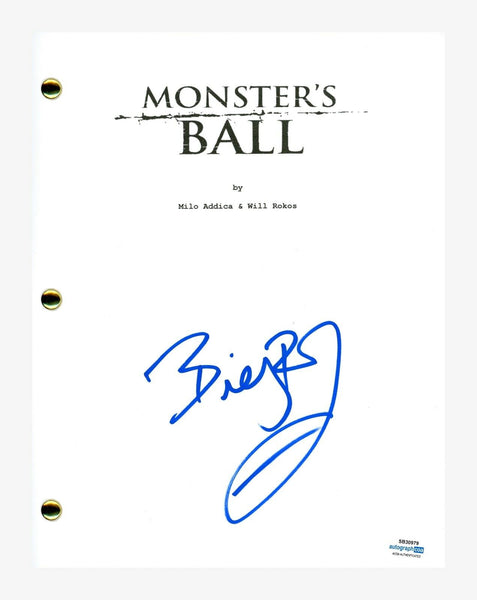 Billy Bob Thornton Signed Autographed Monster's Ball Script Screenplay ACOA COA