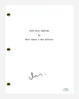 Matt Damon Signed Autographed Good Will Hunting Movie Script Screenplay ACOA COA