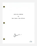 Matt Damon Signed Autographed Good Will Hunting Movie Script Screenplay ACOA COA