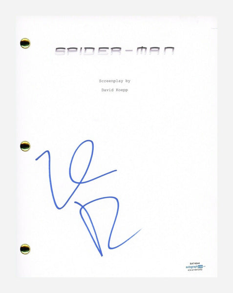 Willem Dafoe Signed Autographed Spider-Man Movie Script Screenplay ACOA COA