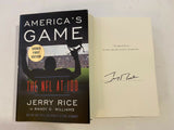 Jerry Rice Signed Autographed America's Game HC Book San Francisco 49'ers COA