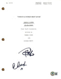 Cheech Marin & Tommy Chong Signed Cheech & Chong's Next Movie Script Beckett COA