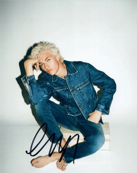 Lucky Blue Smith Signed Autograph 8x10 Photo Handsome Male Model COA